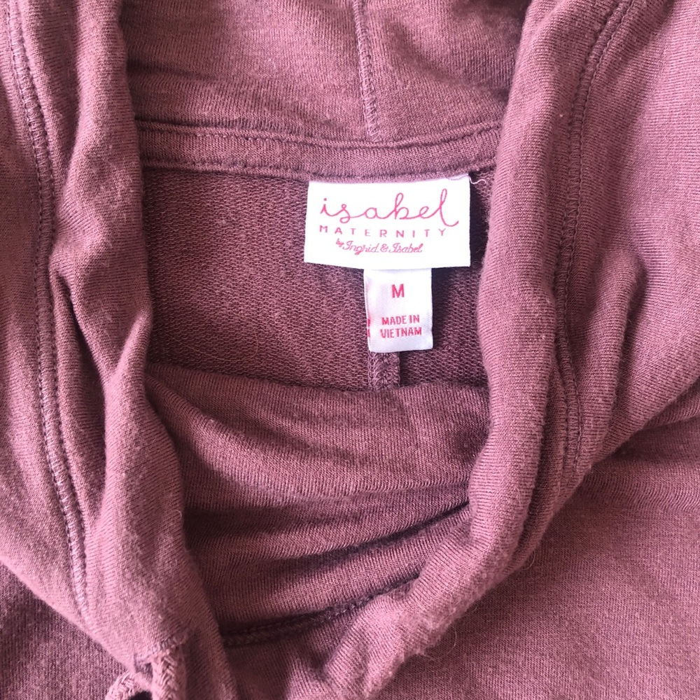 Isabel Maternity Cowl Neck Sweatshirt